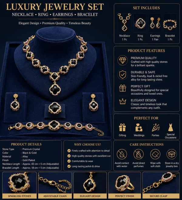Luxury Vintage Jewelry Set