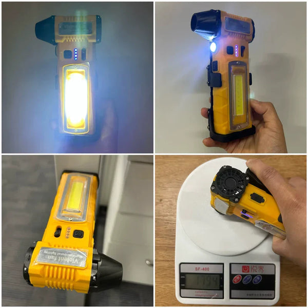 Multifunctional Jet Fan Light