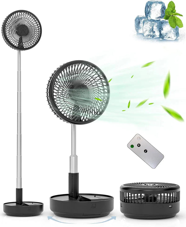 Portable Rechargeable Folding Fan