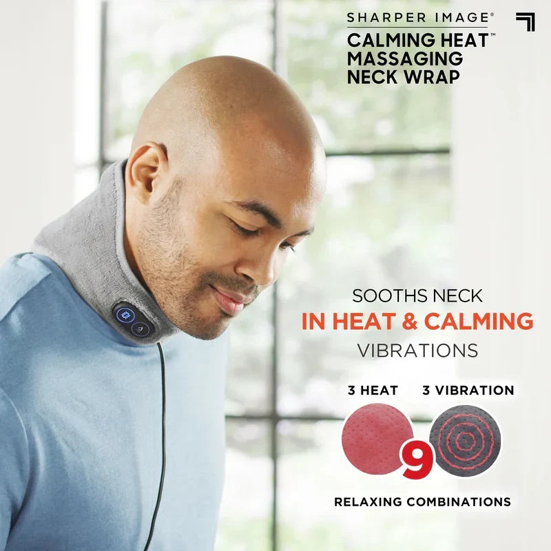 Calm Heat Massaging Neck Wrap