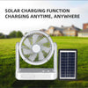 4-in-1 Solar Rechargeable Fan