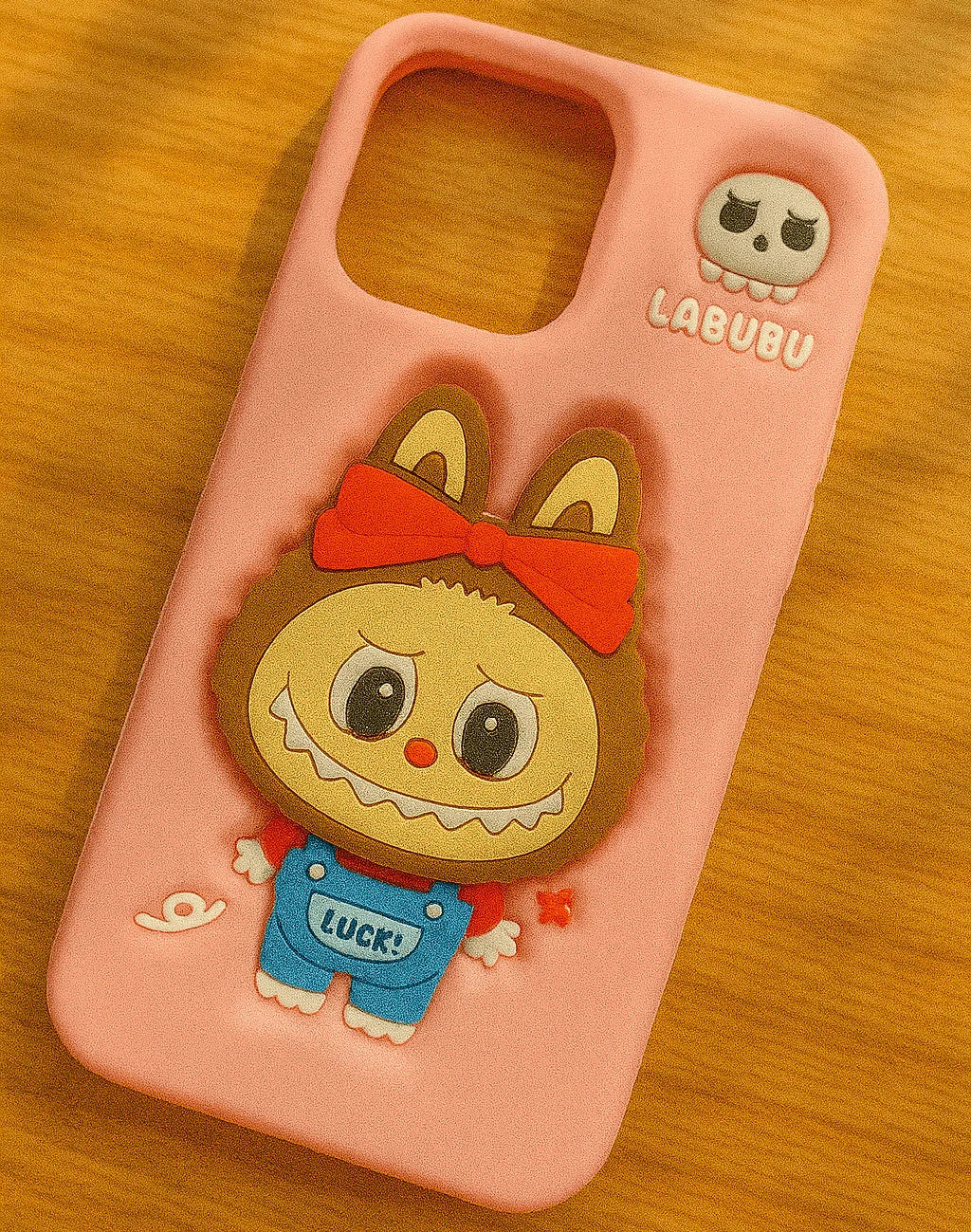 Labubu - 3D Cartoon Silicone iPhone Case